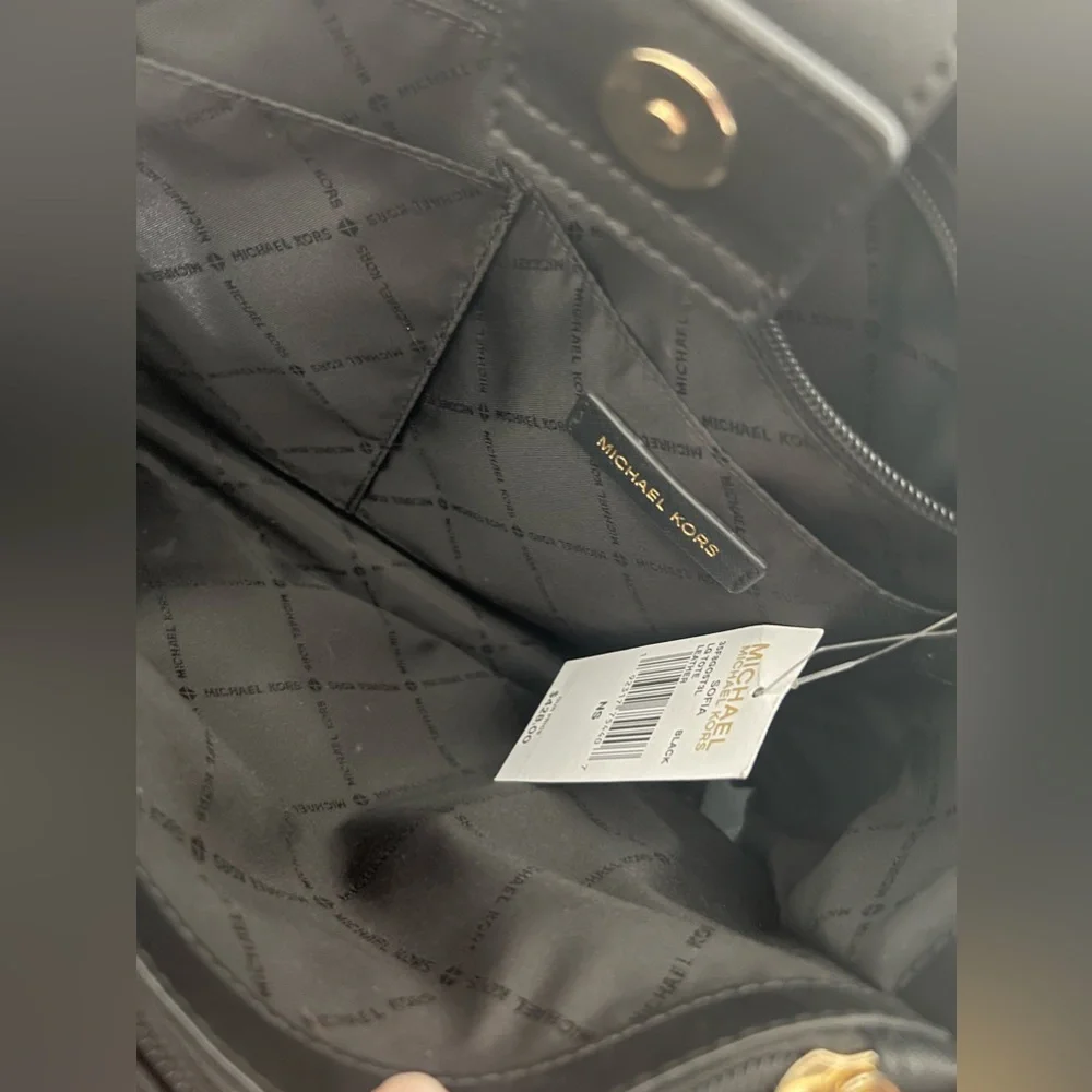 Black Michael Kors Sofia Tote bag - Picture 10 of 11